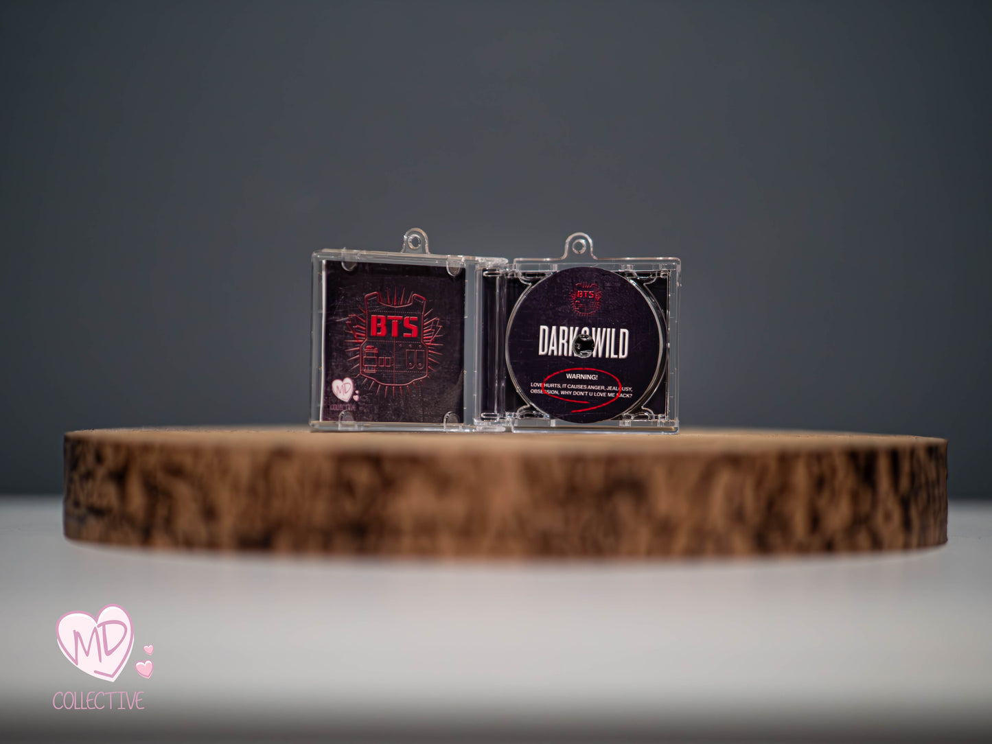 BTS Dark & Wild NFC Mini Album Keyring