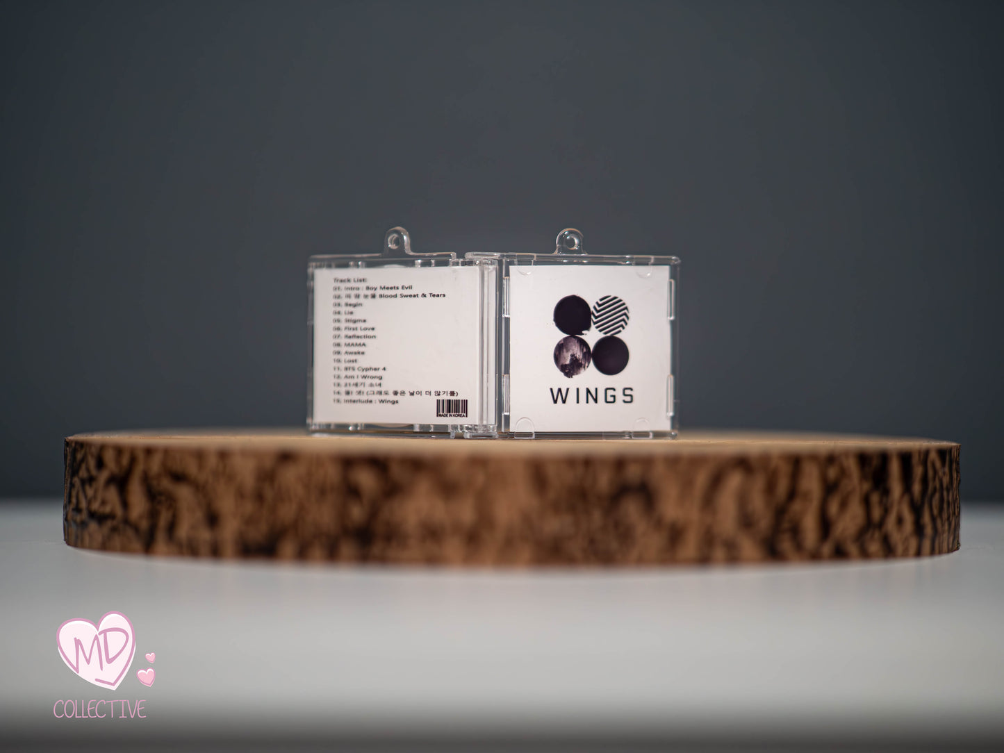BTS Wings NFC Mini Album Keyring
