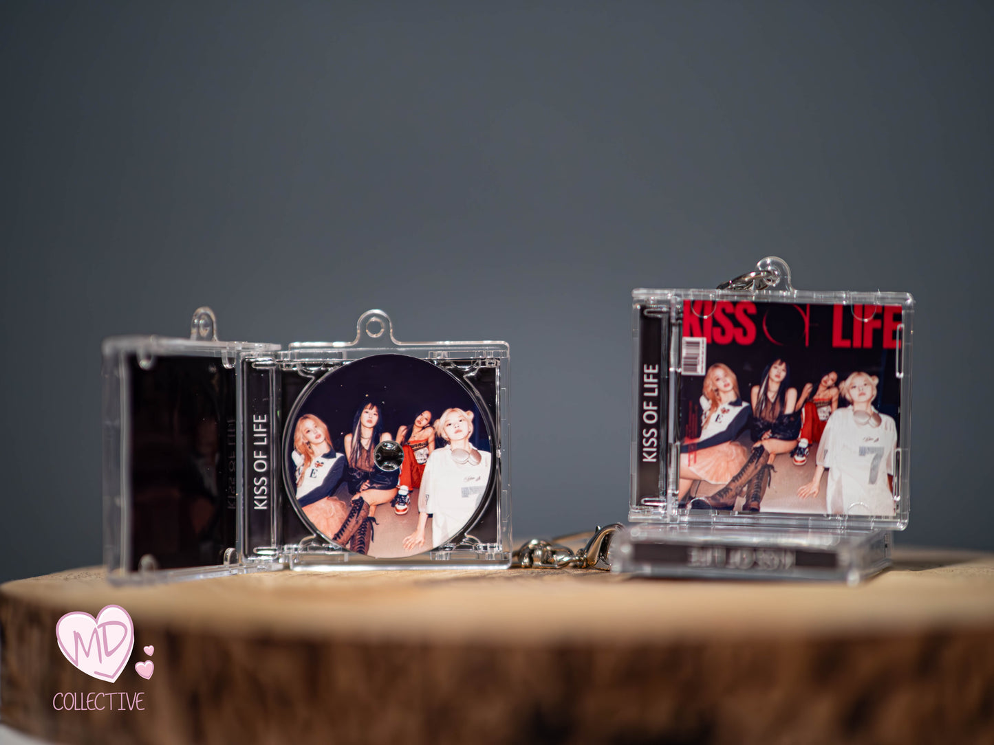 Kiss of Life NFC Mini Album Keyring