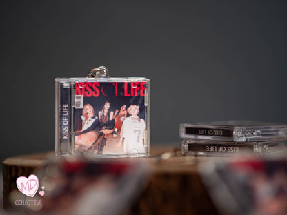 Kiss of Life NFC Mini Album Keyring