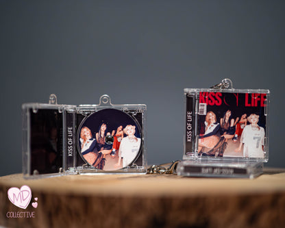 Kiss of Life NFC Mini Album Keyring